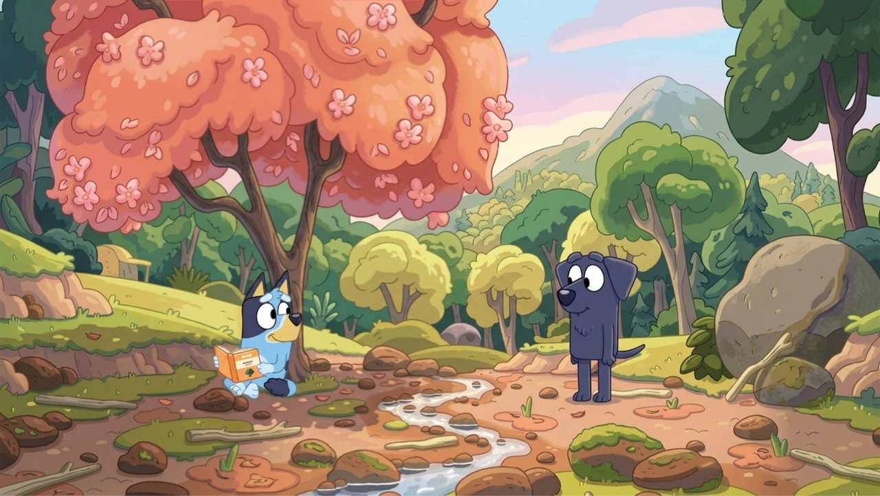Кадр из фильма «The Bluey Movie»