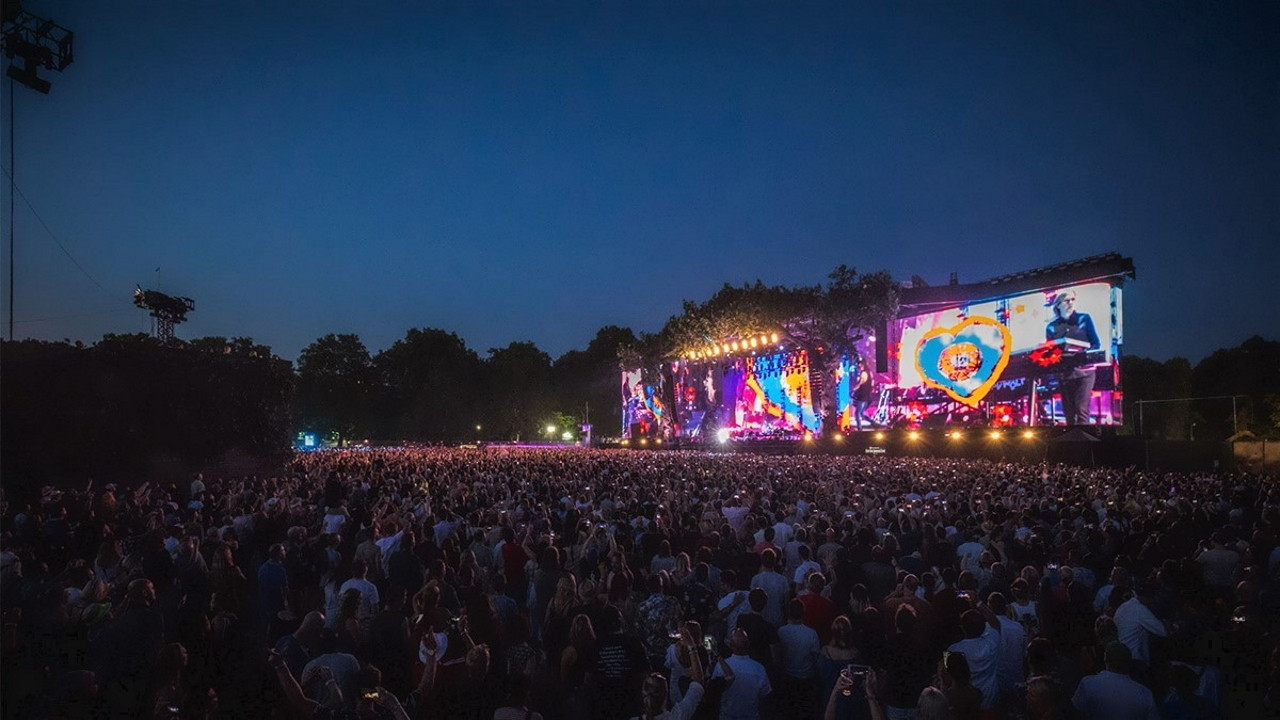 Кадр из фильма «The Cure: Anniversary 1978 - 2018 - (Live In Hyde Park)»