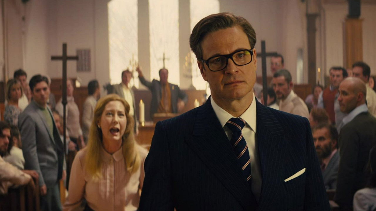 Кадр из фильма «Kingsman: Секретная служба»