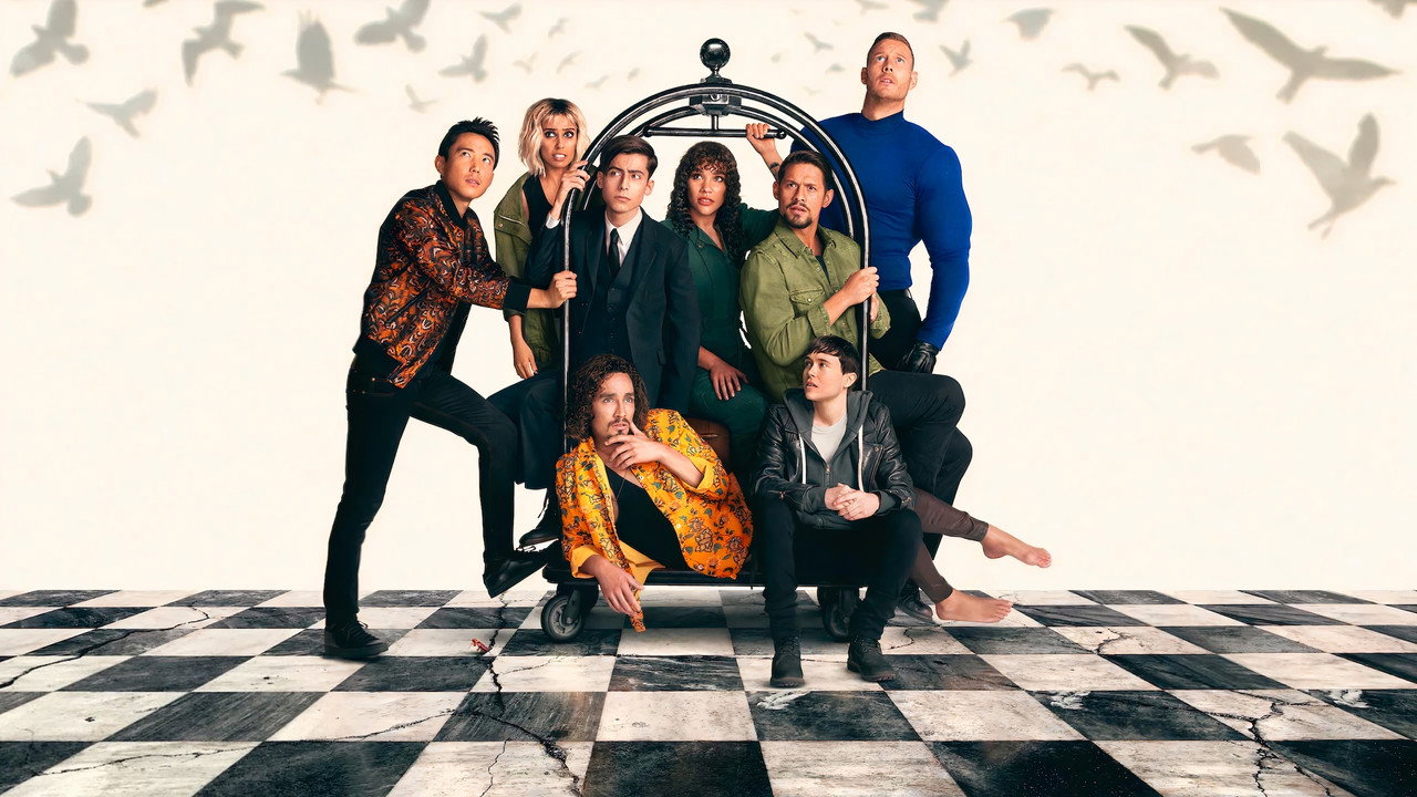 Кадр из сериала «Академия Амбрелла»