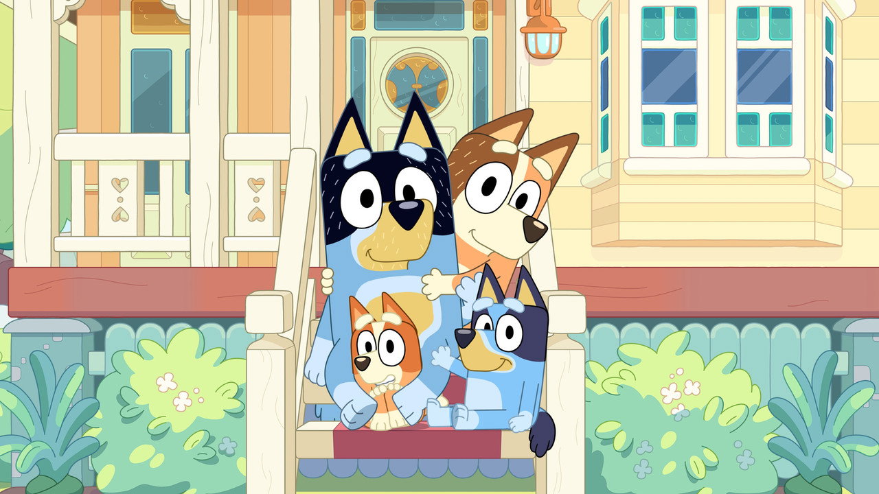 Кадр из фильма «The Bluey Movie»
