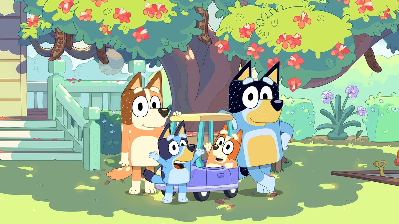 Кадр из фильма «The Bluey Movie»