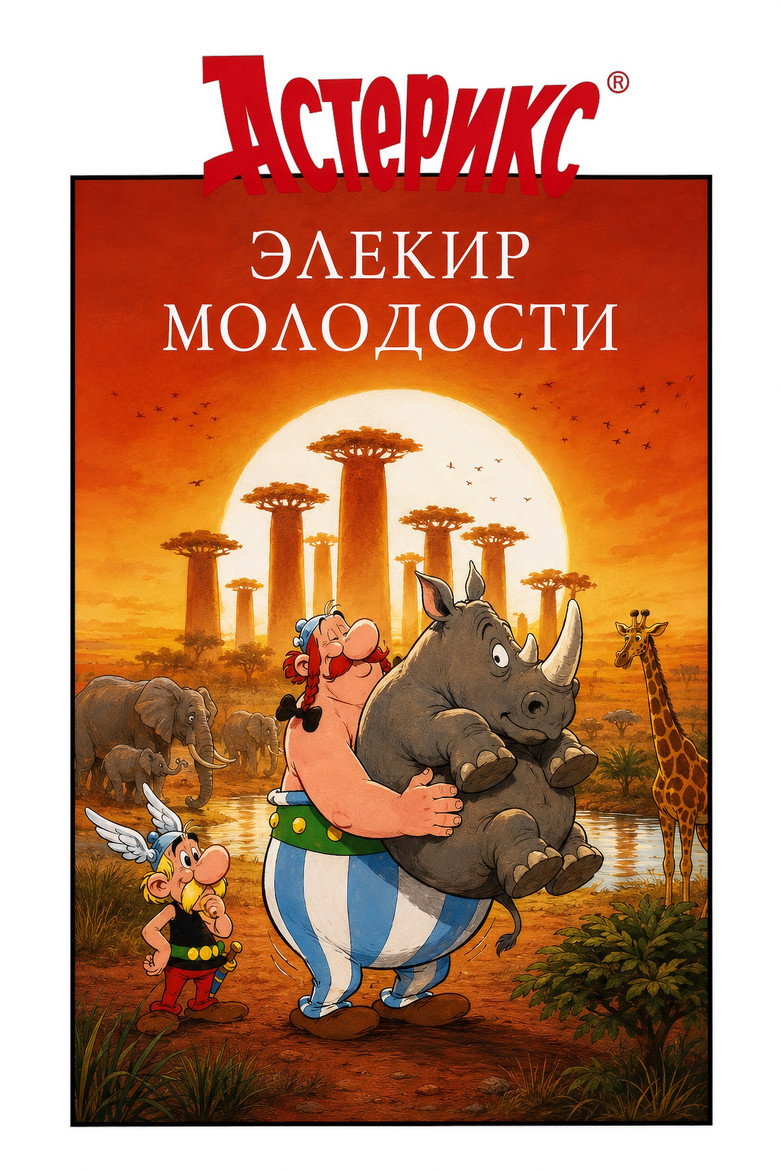 Постер фильма «Астерикс и эликсир молодости»