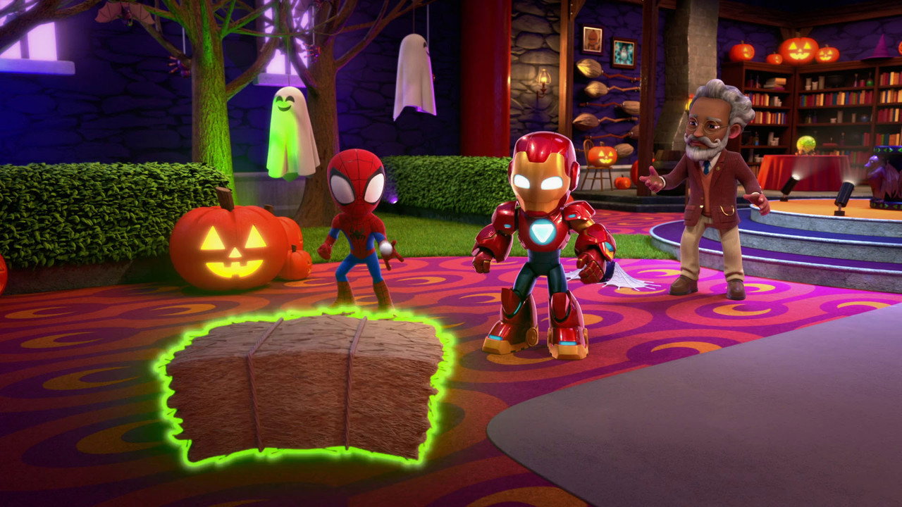 Кадр из фильма «Spidey and the Avengers: Halloween Team-Up!»