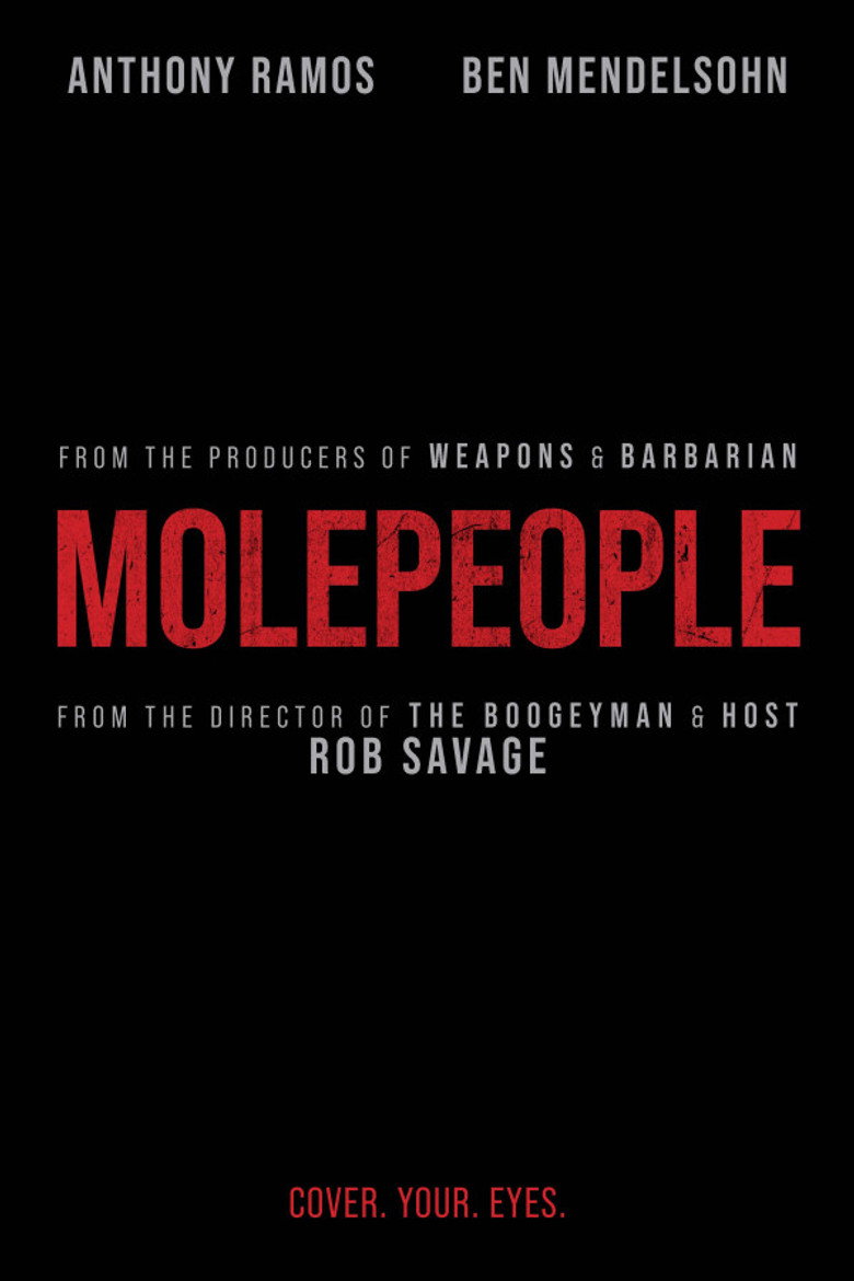 Постер фильма «Molepeople»
