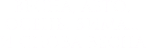Весна, лето, осень, зима... и снова весна