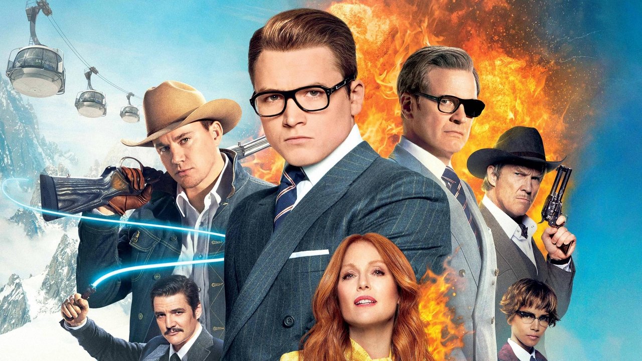 Кадр из фильма «Kingsman: Золотое кольцо»
