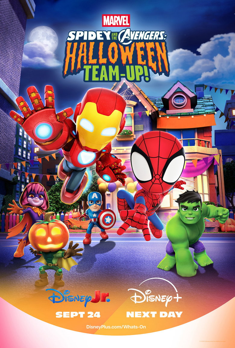 Постер фильма «Spidey and the Avengers: Halloween Team-Up!»